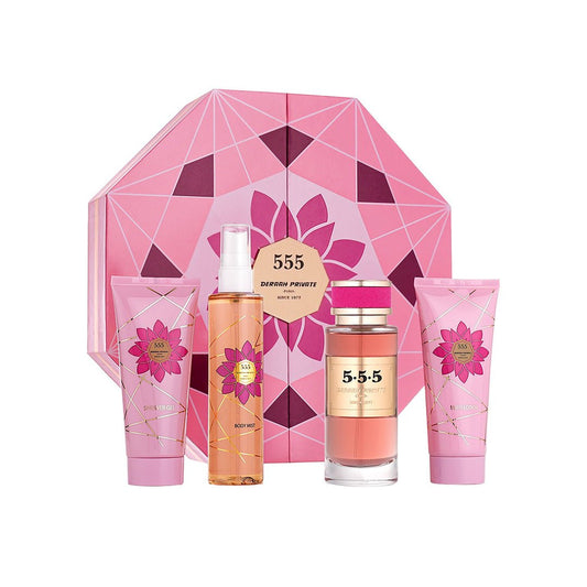 Deraah Private 555 Gift Set - 4 Pcs
