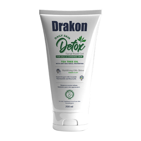 Drakon Detox  facial washGel for oily & Combined  skin 200ml