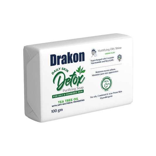 Drakon Detox Purifying Soap for oily & Combined  skin
