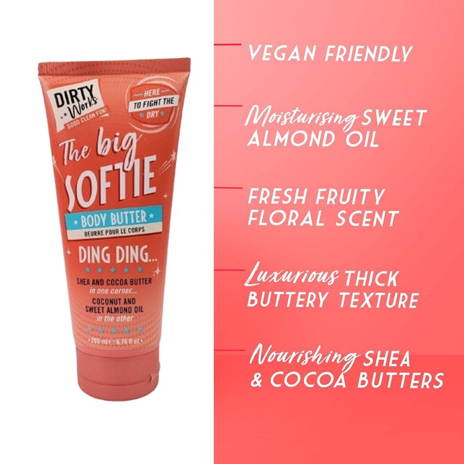Dirty Works The Big Softie Body Butter - 50ml