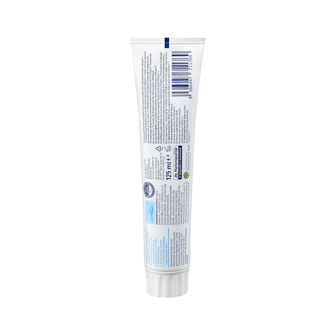 Dontodent Clear Fresh Toothpaste - 125ml