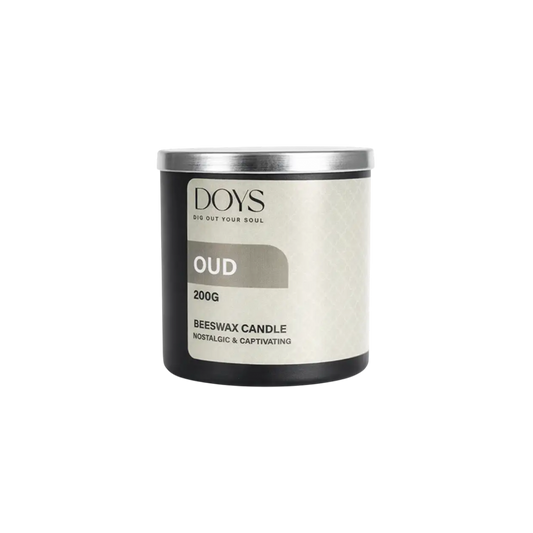 Oud Beeswax Candle