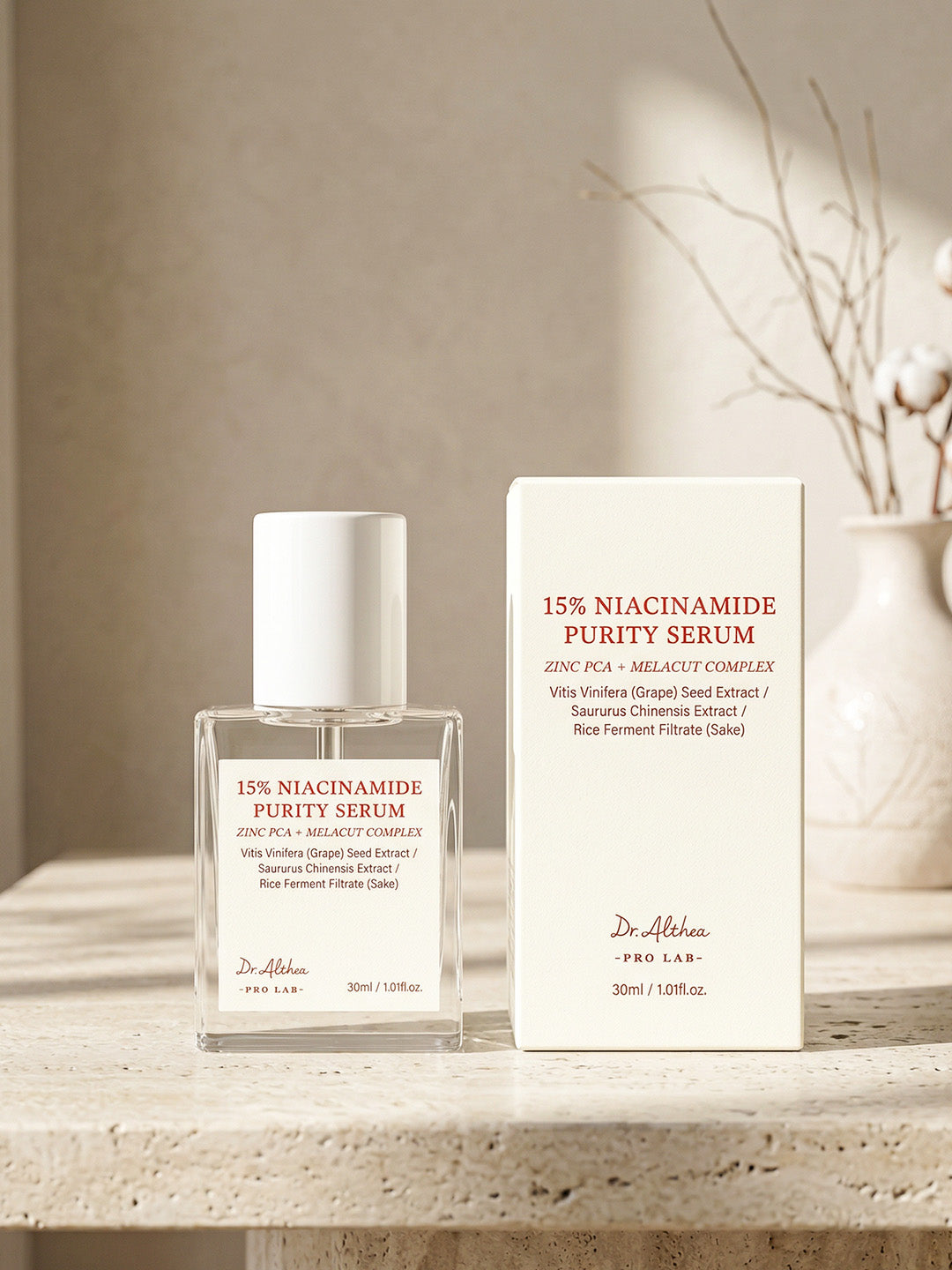 Dr Althea 15% Niacinamide purity serum