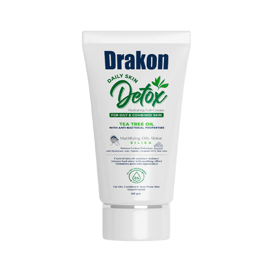 Detox Hydrating Gel Cream for Oily & Combined Skin - Tea Tree Oil