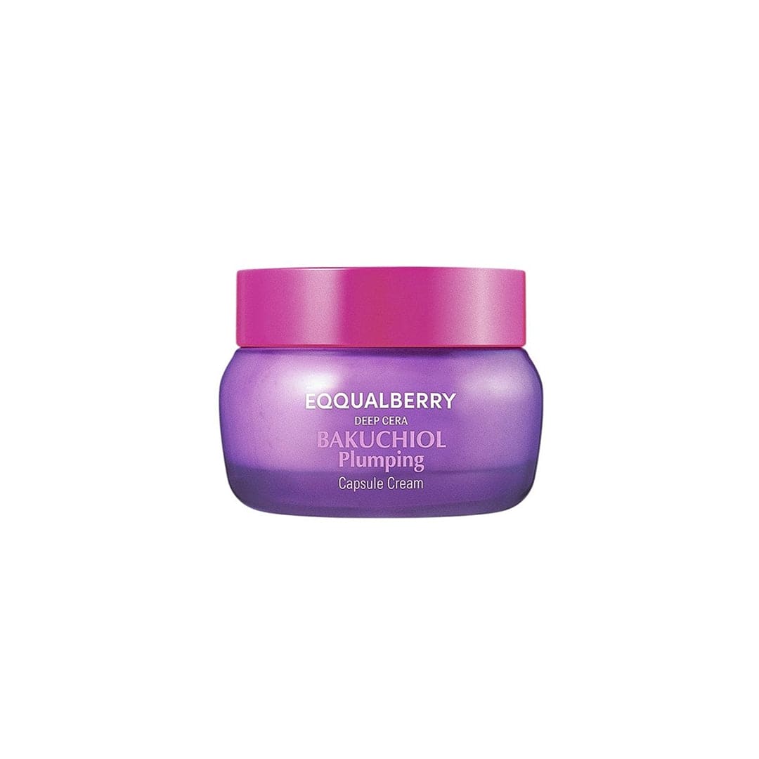 EQQUALBERRY Deep Cera Bakuchiol Plumping Capsule Cream - 50ml