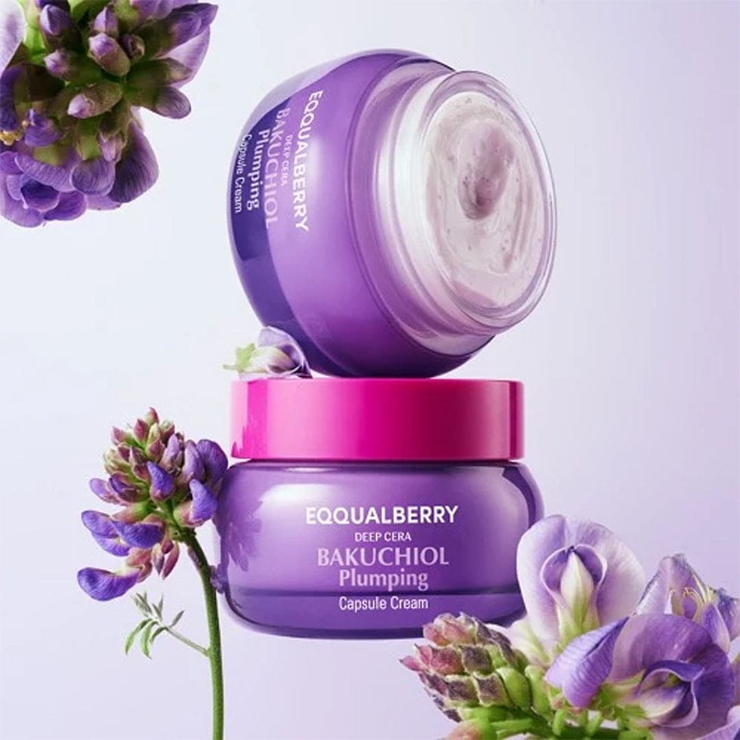 EQQUALBERRY Deep Cera Bakuchiol Plumping Capsule Cream - 50ml