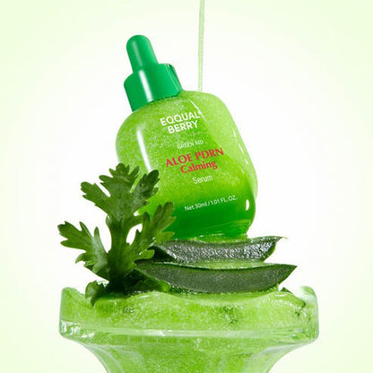 EQQUALBERRY Green Aid Aloe PDRN Calming Serum - 30ml