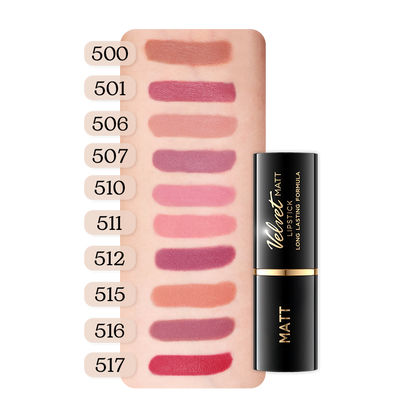 EVELINE COSMETICS VELVET MATT LIPSTICK 507
