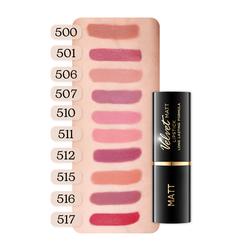 EVELINE COSMETICS VELVET MATT LIPSTICK 515