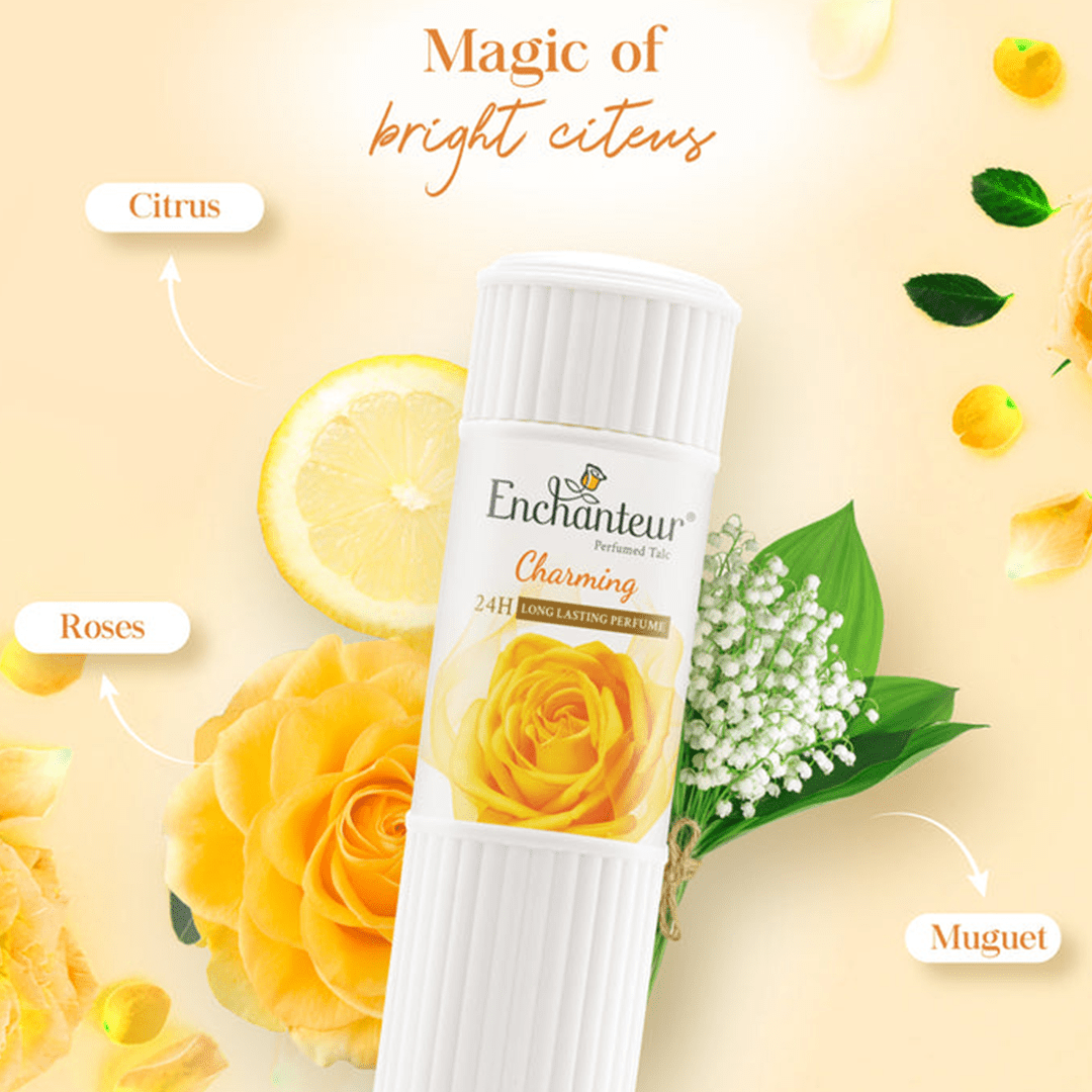 Enchanteur Charming Perfumed Talc - 125g