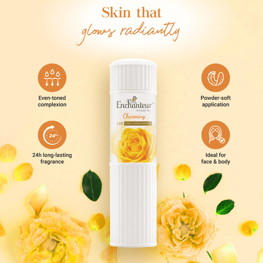Enchanteur Charming Perfumed Talc - 125g