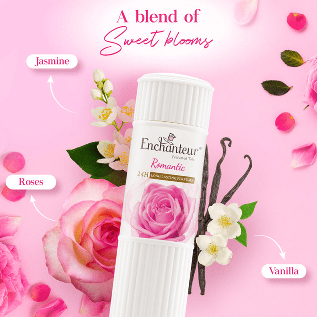 Enchanteur Romantic Perfumed Talc - 125g