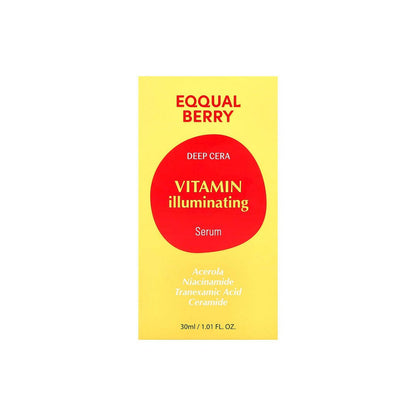 EQQUALBERRY Deep Cera Vitamin Illuminating Serum - 30ml