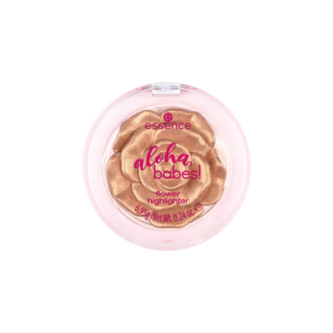 Essence Aloha, Babes! Flower Highlighter - 01 Paradise. Glow. Repeat.