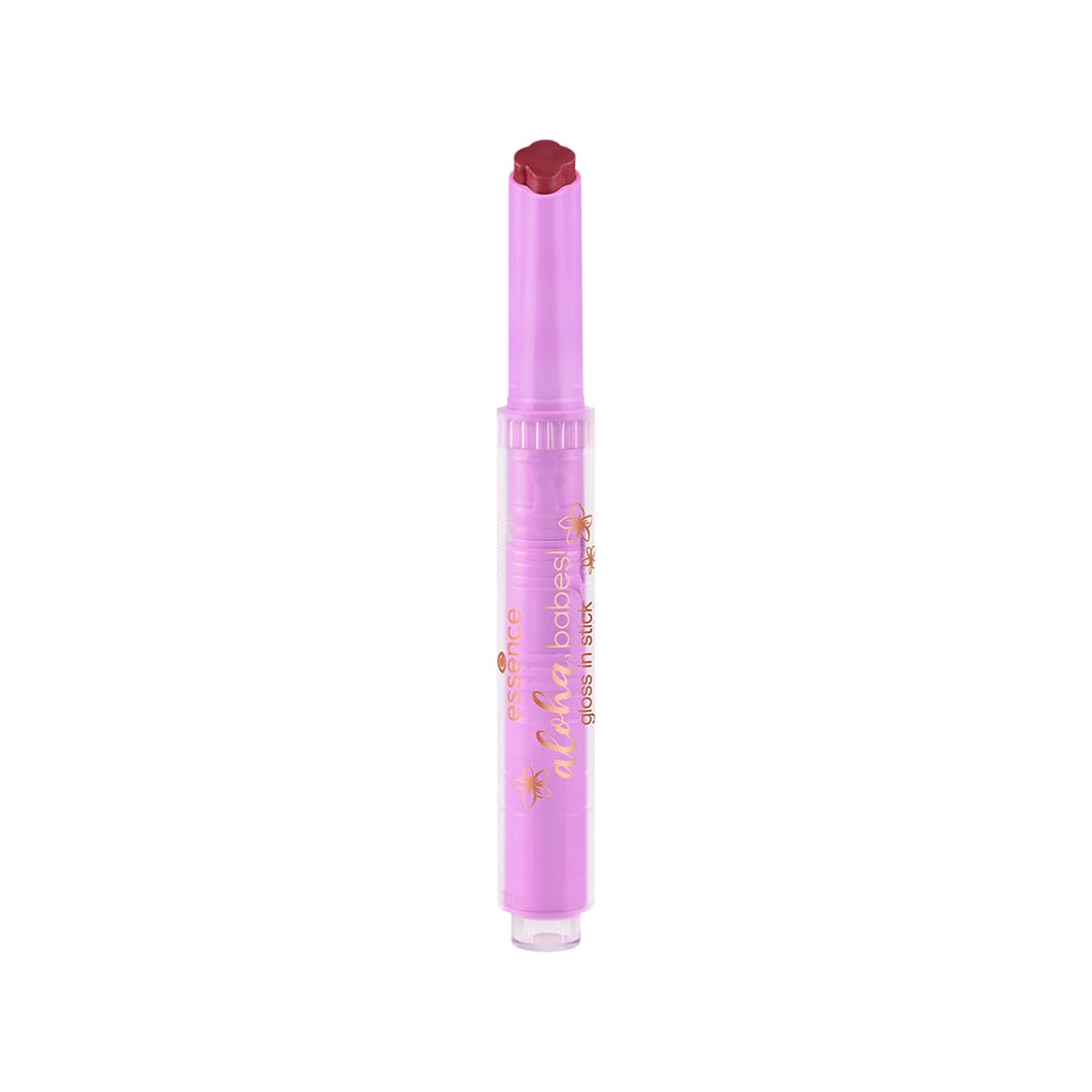 Essence Aloha Babes Gloss In Stick - 01 Sunny Bliss, Flower Kiss