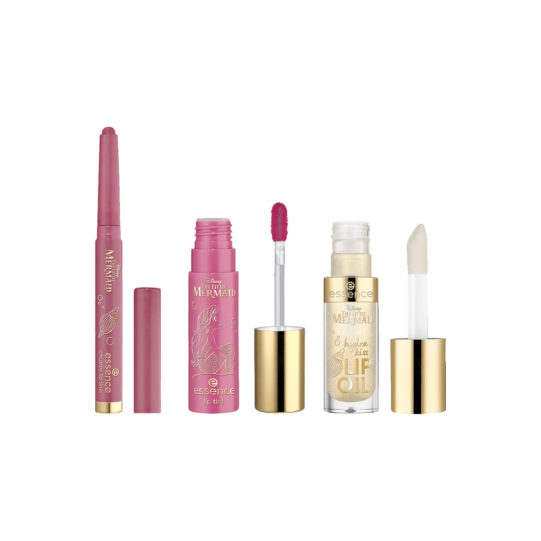 Essence Disney The Little Mermaid Lip Combo Kit