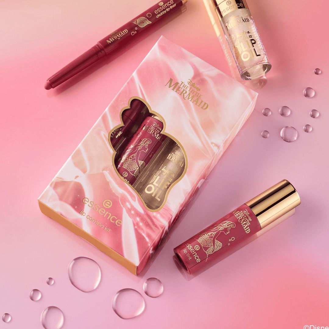 Essence Disney The Little Mermaid Lip Combo Kit