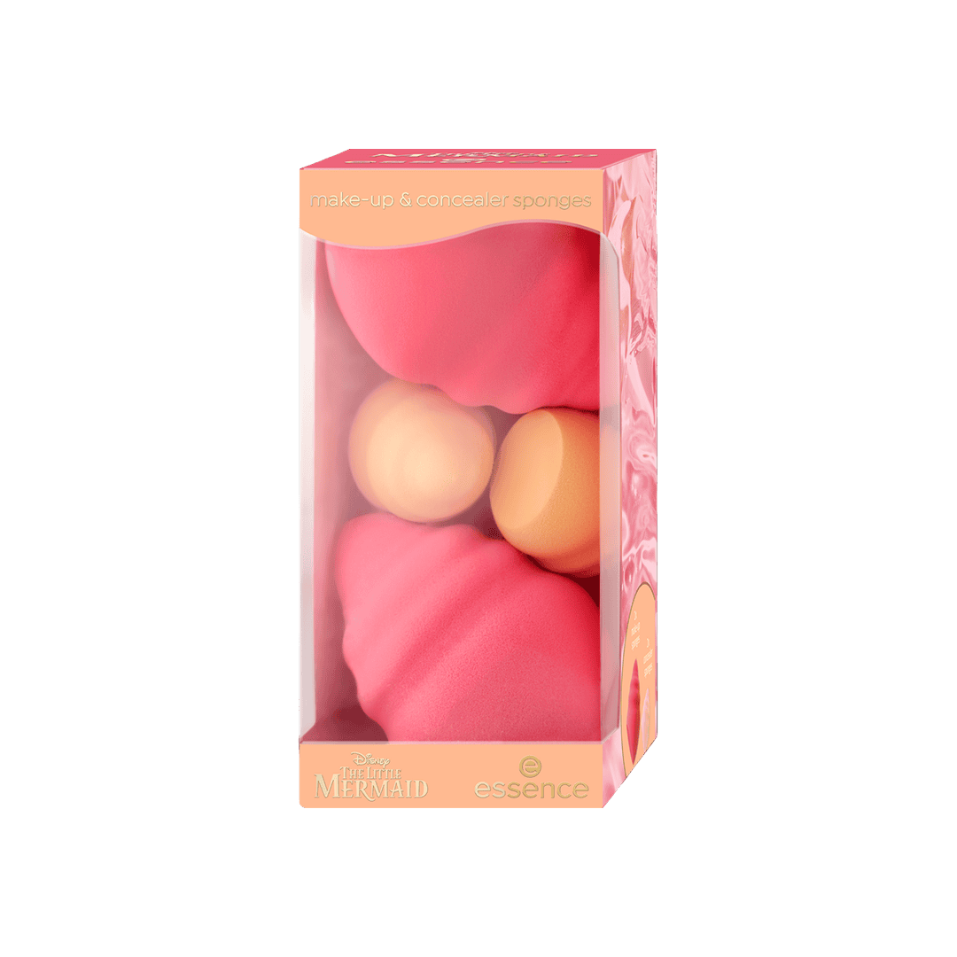 Essence Disney The Little Mermaid Make-up & Concealer Sponges - 01 Coming Out Of My Shell