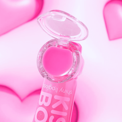 Essence Kiss Bomb Shiny Lip Gloss & Lip Balm - 01 Strawberry Sweetie