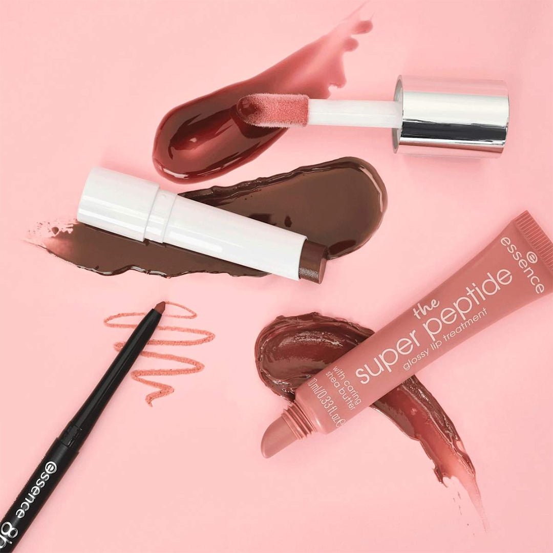Essence Toffee Talk Brown Lip Set