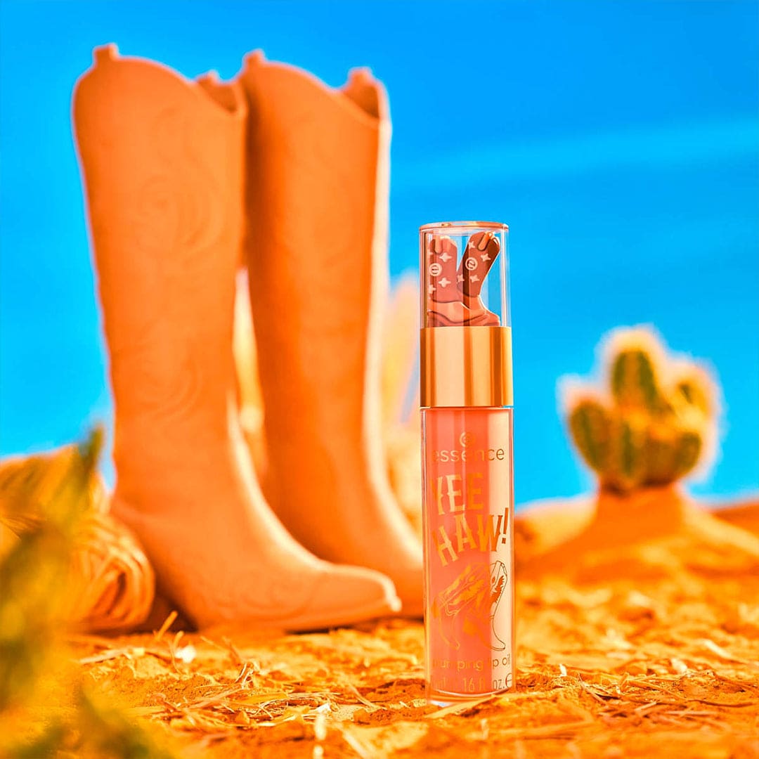 Essence YEE HAW! Plumping Lip Oil - 01 Boots On, Carry On