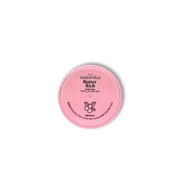زبدة غنية للجسم - التوت البري
