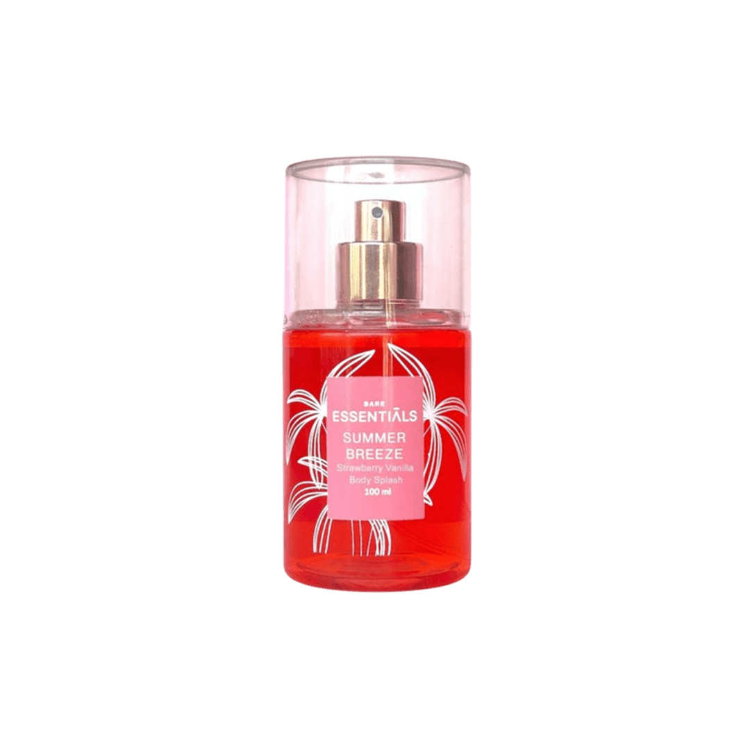 Essentials Strawberry Vanilla Mini Body Splash - 100ml