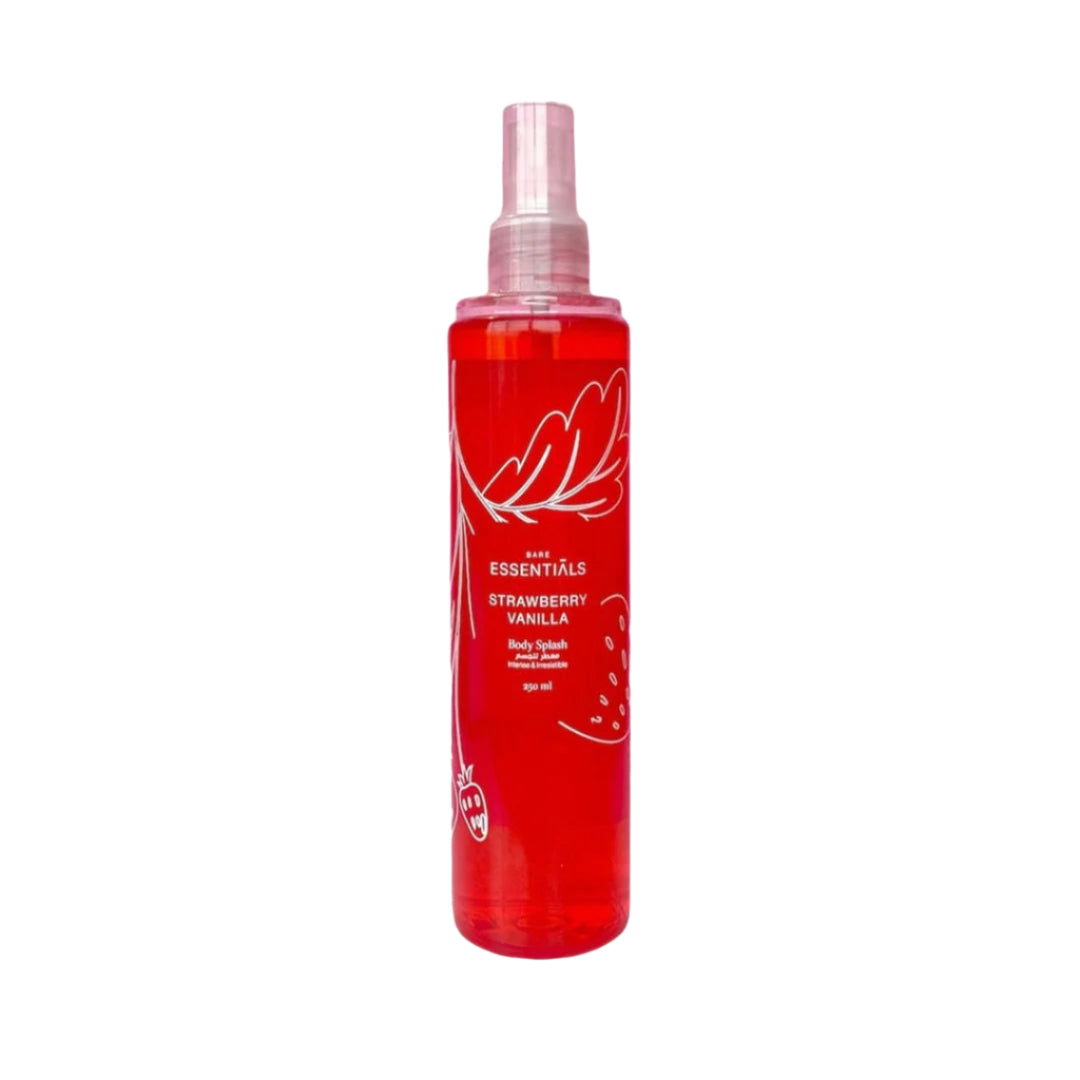 Essentials Strawberry Vanilla Body Splash - 250ml