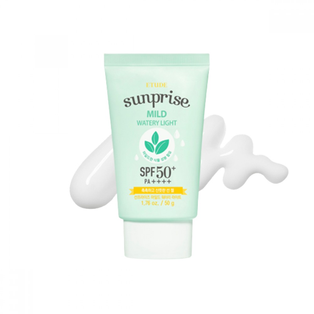 Etude House - Sunprise Mild Watery Light Sunscreen SPF 50+ PA++++ - 50g