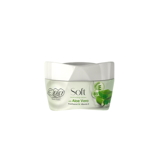 Soft Moisturizing Cream With Aloe Vera, Panthenol & Vitamin E