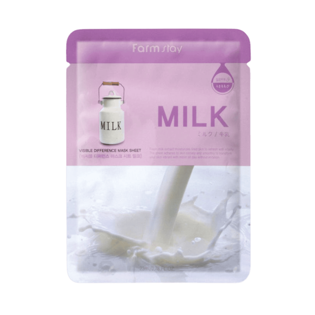 Farm Stay Visible Difference Mask Sheet Milk