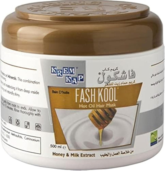 FASHKOOL Hair Mask Honey and Milk 500ml