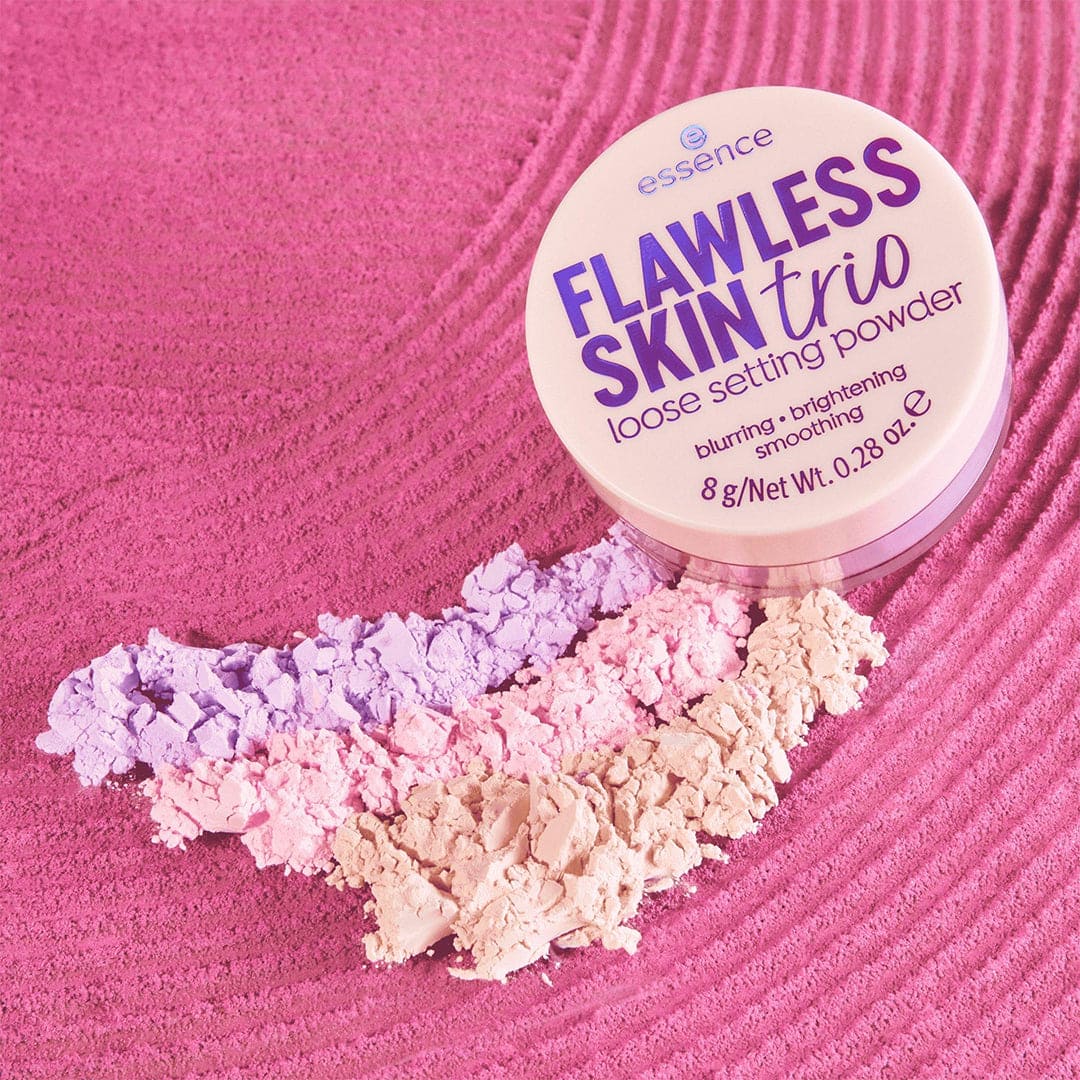Essence FLAWLESS SKIN Trio Loose Setting Powder