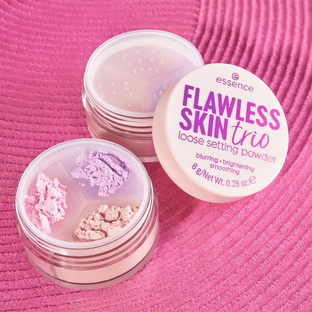 Essence FLAWLESS SKIN Trio Loose Setting Powder