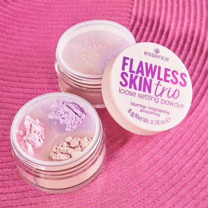 Essence FLAWLESS SKIN Trio Loose Setting Powder