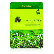 Farmstay Visible Difference Mask Sheet Green Tea Seed