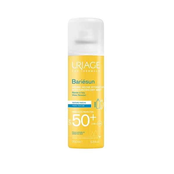 Uriage Bariesun رذاذ جاف مرطب SPF50+ 200 مل