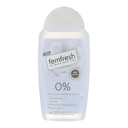 Femfresh Intimate 0% Sensitive Wash 250 ML