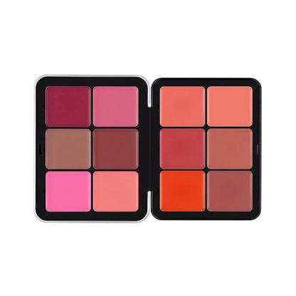 Ferrarucci 12 Color Cream Blush Palette