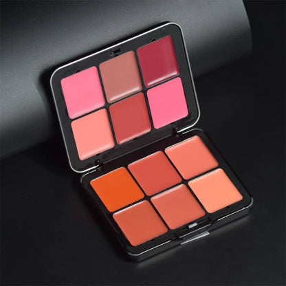 Ferrarucci 12 Color Cream Blush Palette