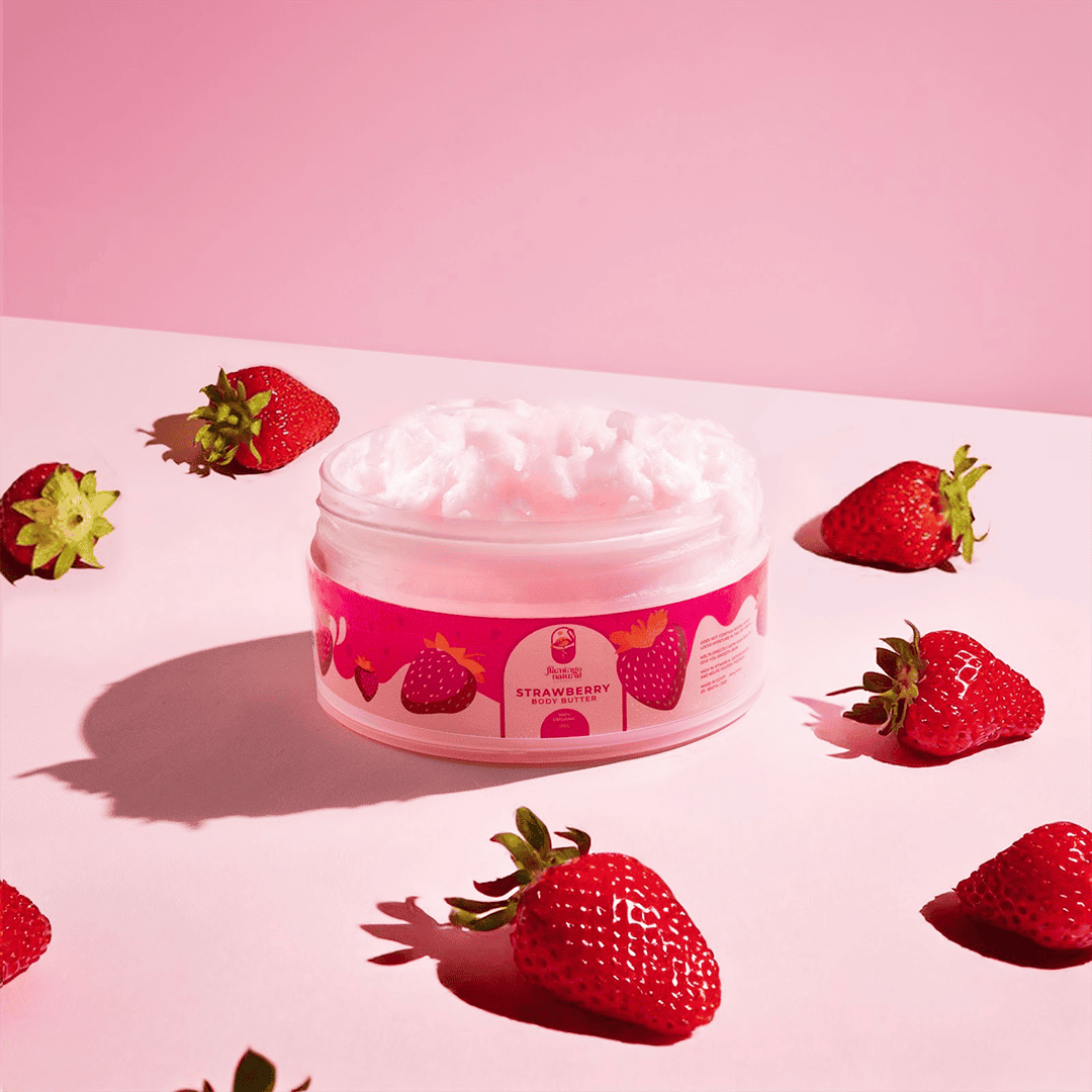 Flamingo Natural Strawberry Body Butter - 150g