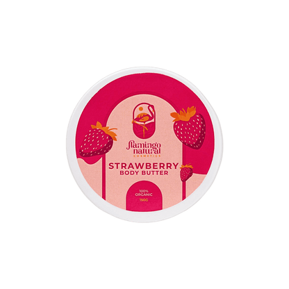 Flamingo Natural Strawberry Body Butter - 150g
