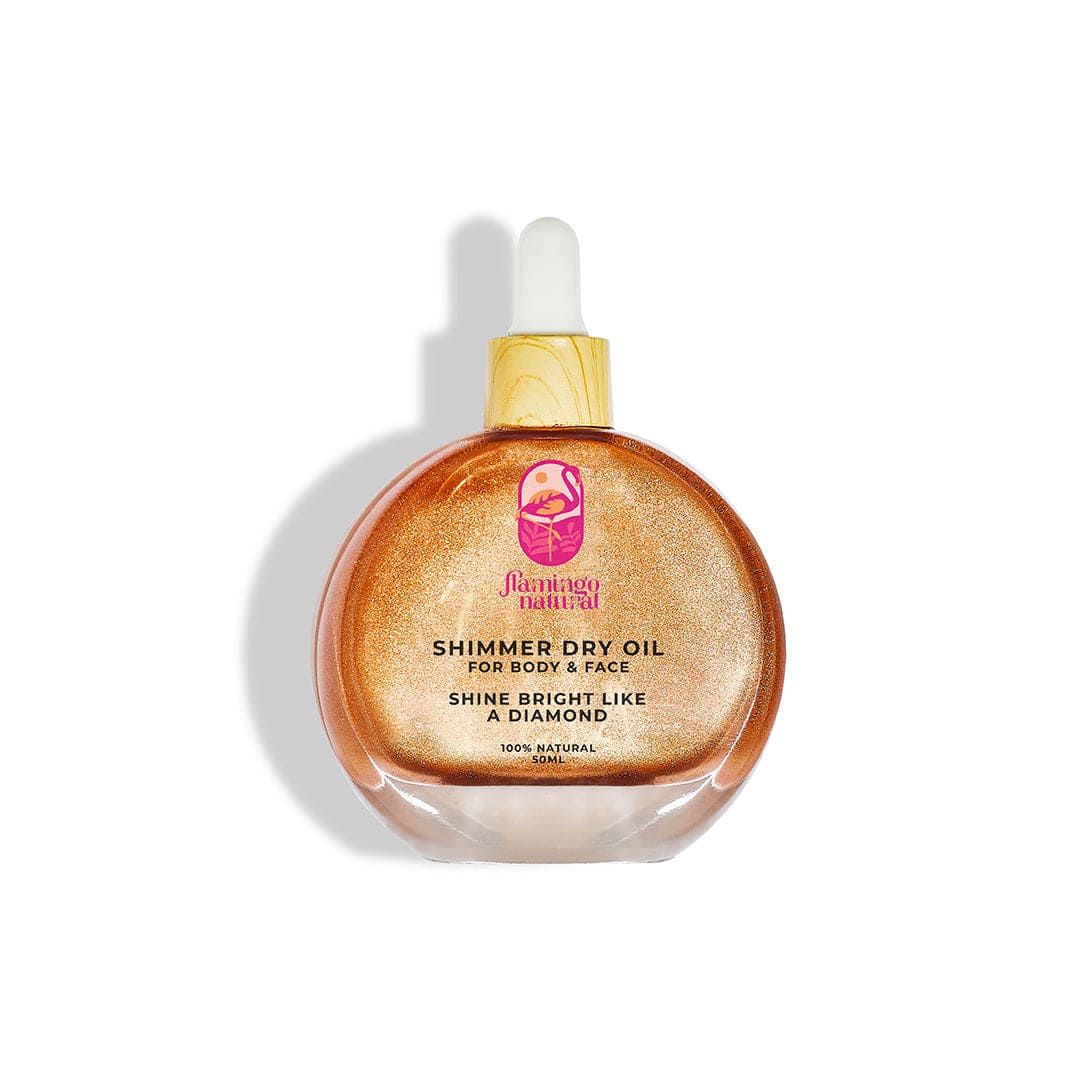 Flamingo Natural Bronze Shimmer Dry Oil - 50ml