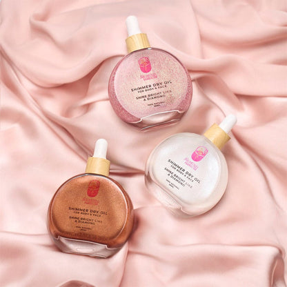 Flamingo Natural Glam Shimmer Dry Oil - 50ml