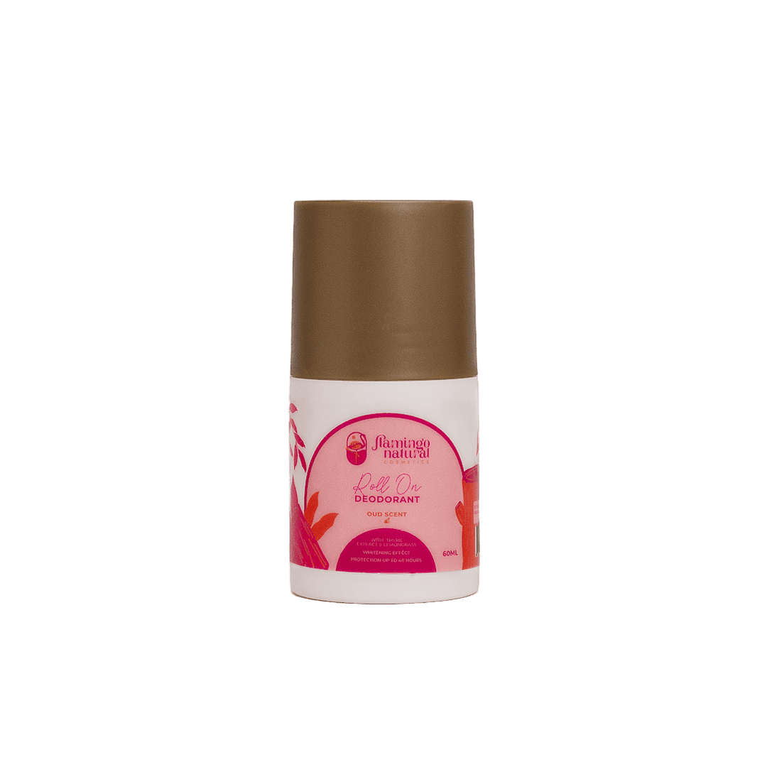 Flamingo Natural Oud Roll On Deodorant - 60ml