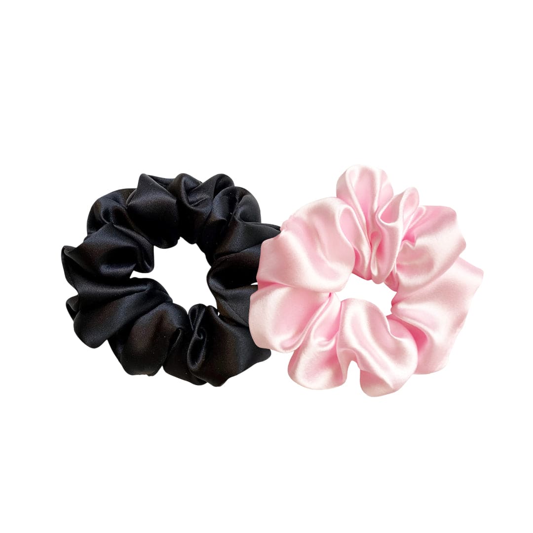 Fragrance & Fabric Satin Scrunchie ( Set of Two )