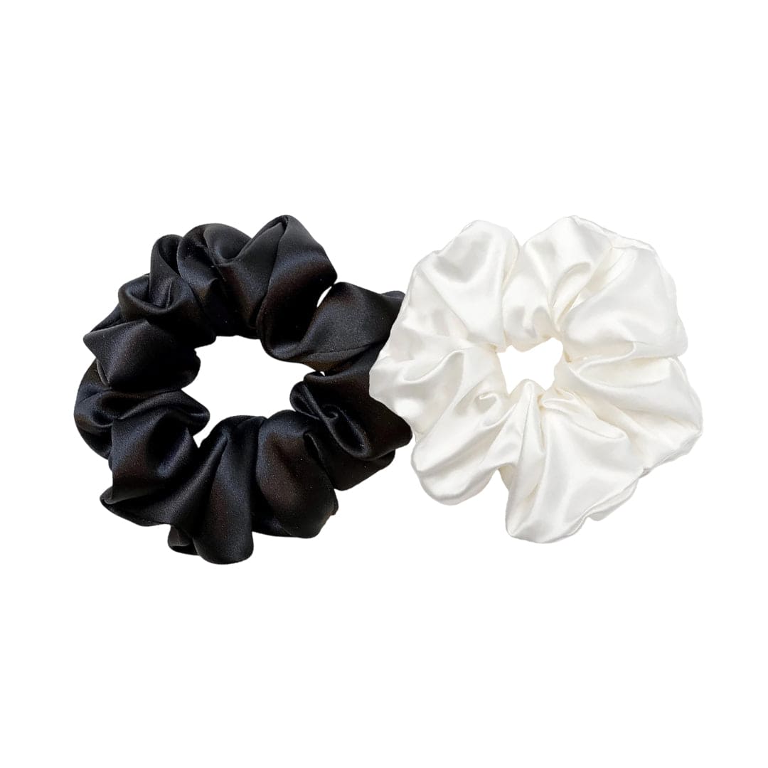 Fragrance & Fabric Satin Scrunchie ( Set of Two )