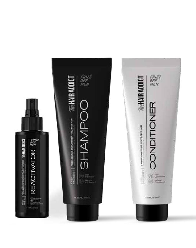 Frizz Off MEN Daily Care Kit