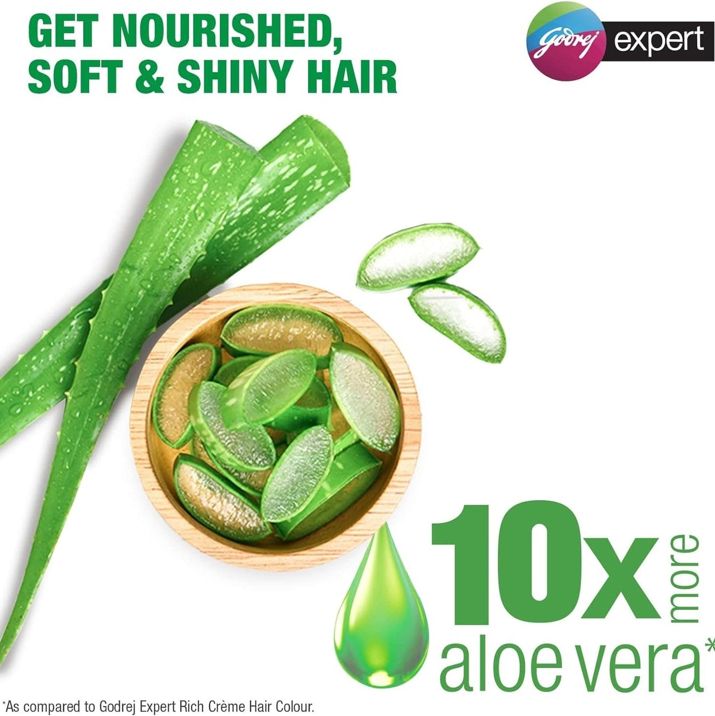 Godrej Expert Rich Creme Hair Color - Natural Black 1.00