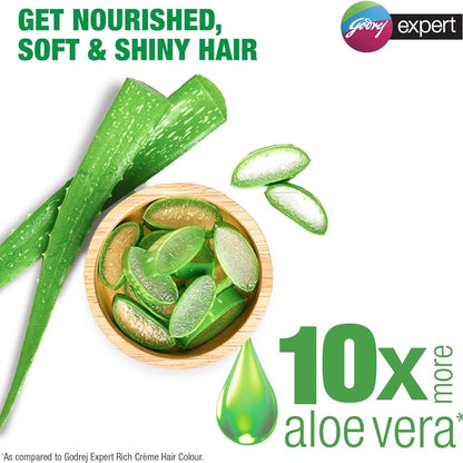 Godrej Expert Rich Creme Hair Color - Natural Black 1.00